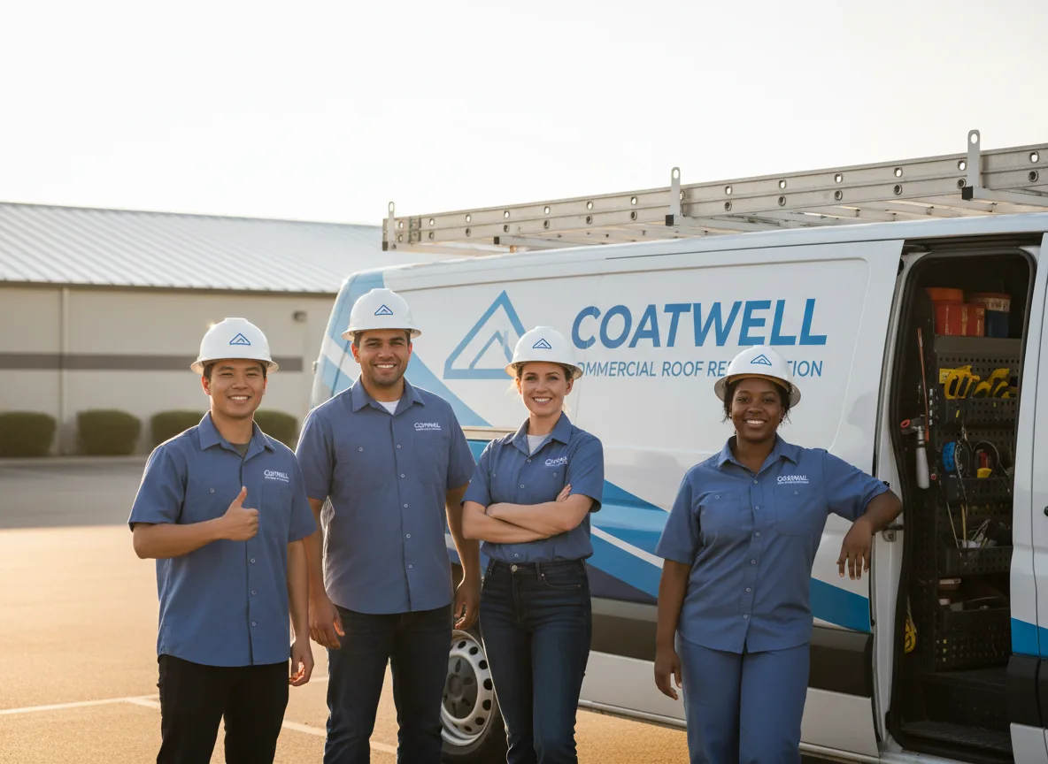 Commercial roof coating company in New Salem, MA
